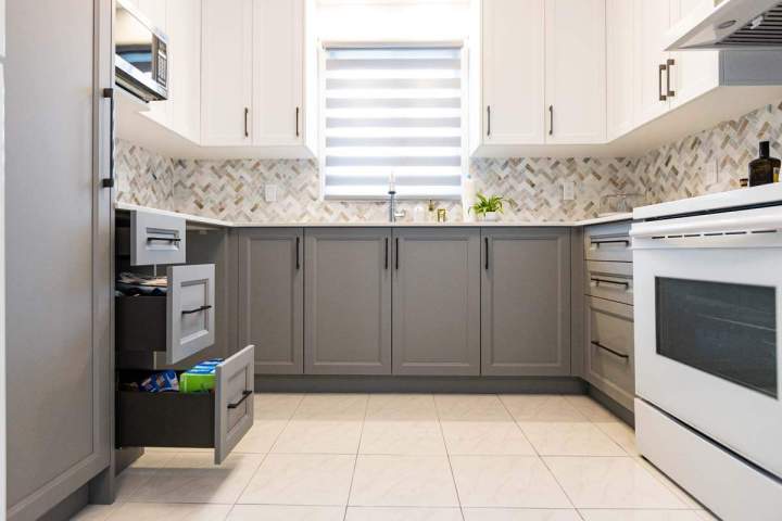 Armoire de cuisine sur mesure Montréal