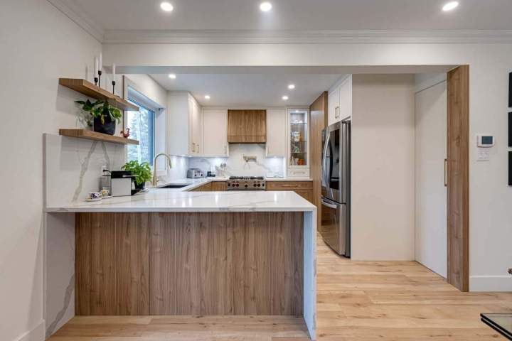 Conception d’armoires de cuisine sur mesure Montréal